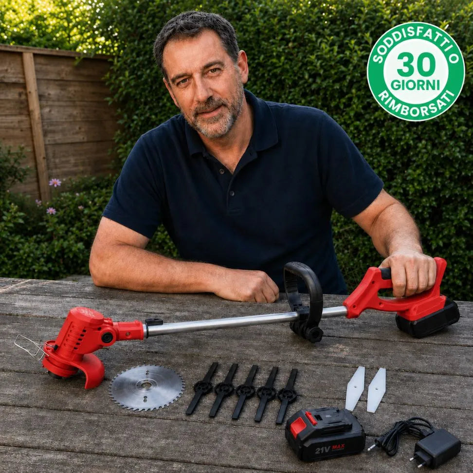 G45 PRO | IL TAGLIABORDI A BATTERIA 3-IN-1