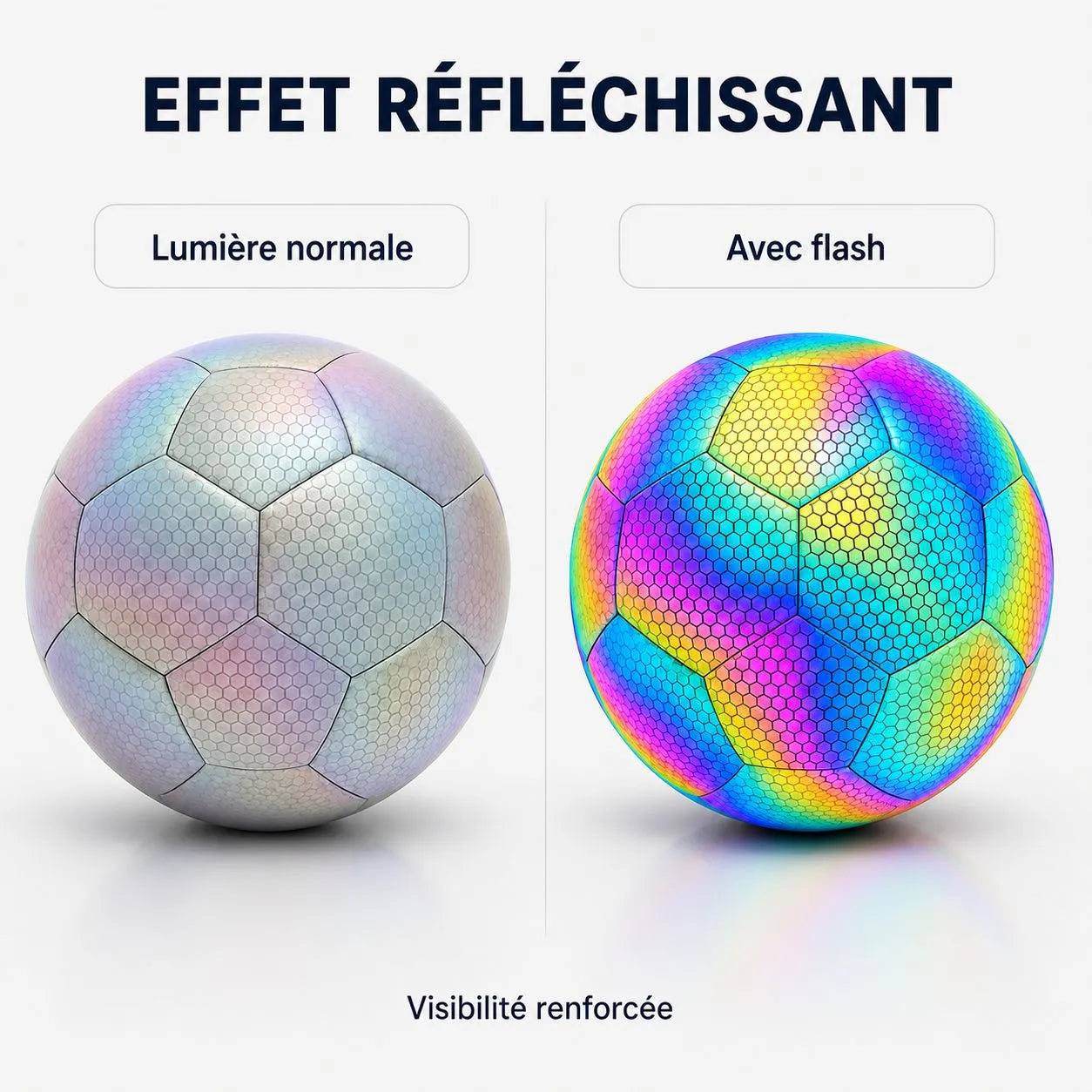 BALLON DE FOOTBALL RÉFLÉCHISSANT VARELYON ᵀᴹ
